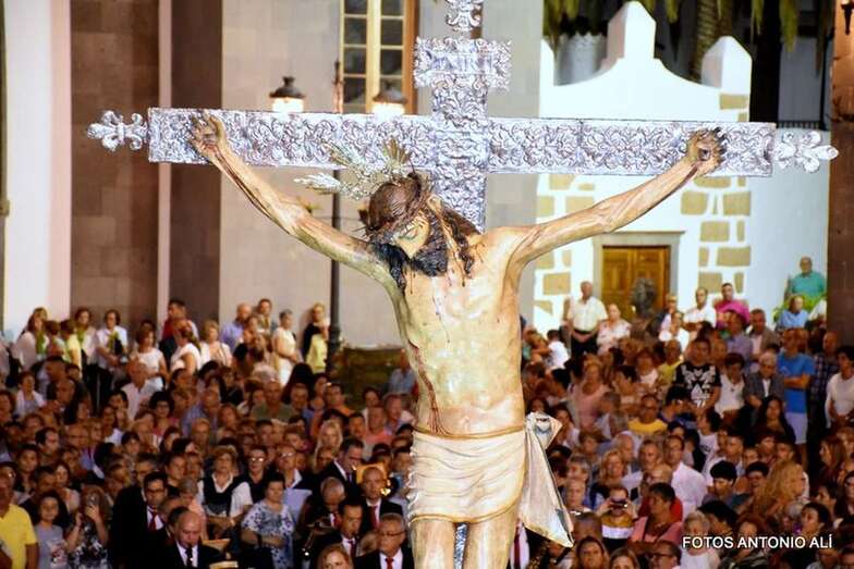 Imagen de archivo de la procesión del Cristo de Telde/Antonio Alí.